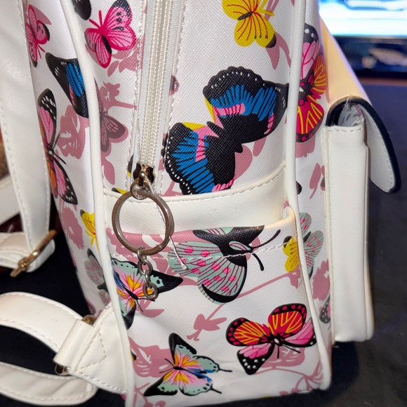 Butterfly Print Backpack - Picture 4 of 7